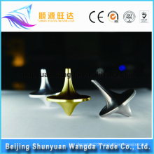 Custom logo hot selling metal top parts super spinning top toys